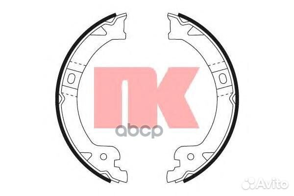 Колодки тормозные барабанные Chrysler Voyager