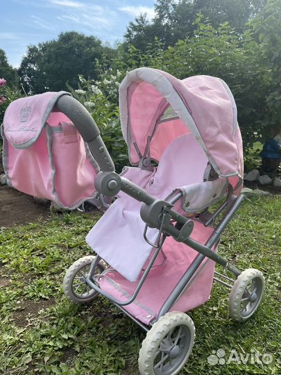 Коляска кукольная игрушечная