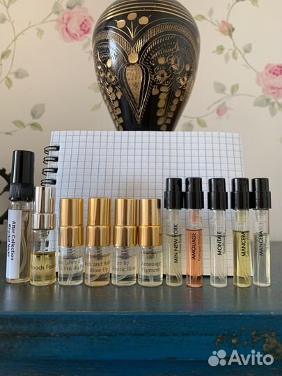 Духи отливанты пробники