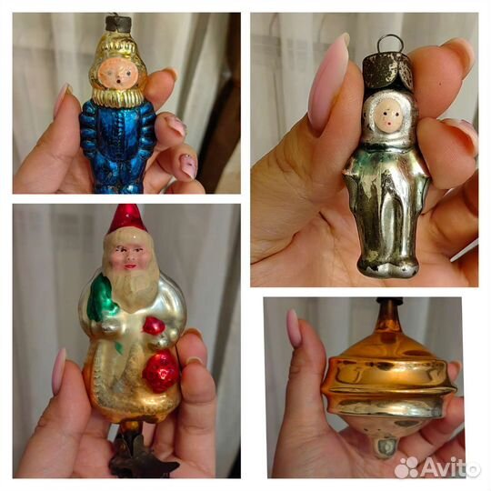 Елочные игрушки СССР