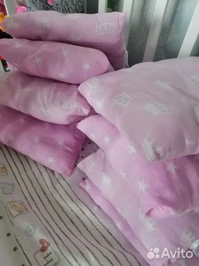 Бортики в кроватку