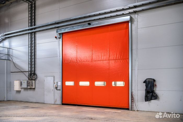 Секционные промышленные ворота