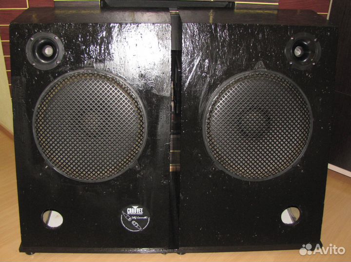 Колонки EVM-Music 1200W 2шт Pro 15