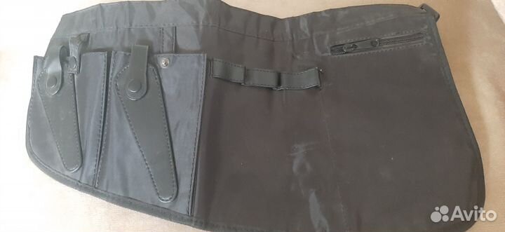 Для парикмахера пояс для ножниц и расчесок