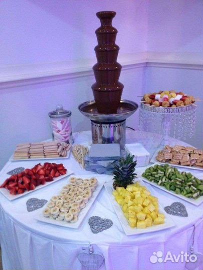 Шоколадный фонтан аренда