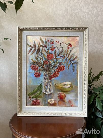 Картина маслом на холсте натюрморт