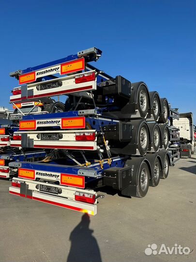 Полуприцеп контейнеровоз Kassbohrer Multicont, 2023