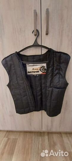 Мотокуртка кожаная мужская