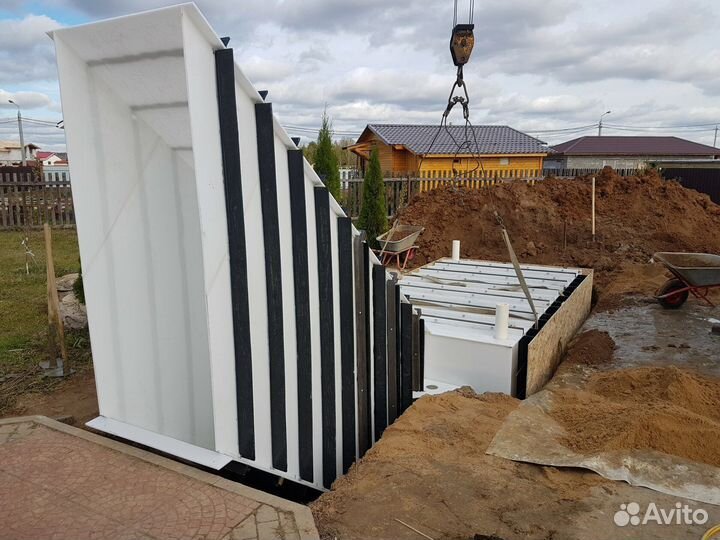 Погреб пластиковый tingard 1900 (1900х1900х2100)