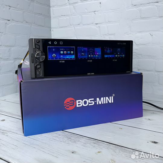 Магнитола android 1din Bos-Mini сенсорная