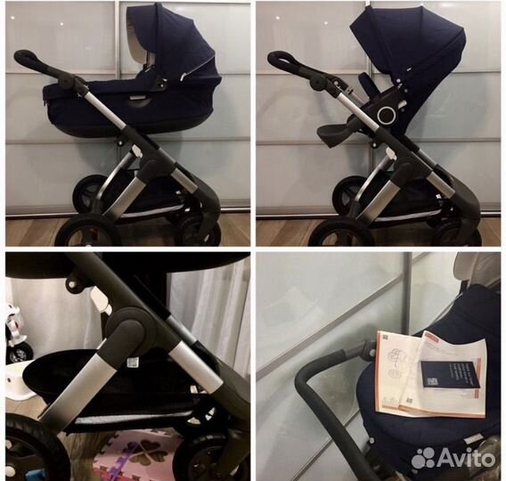 Коляска 2в1 stokke trailz