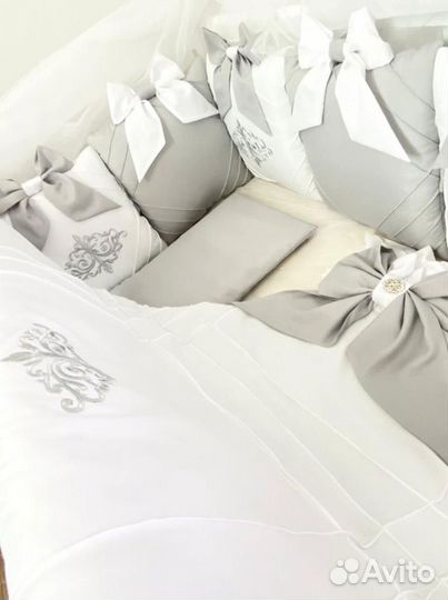 Бортики, одеяло в кроватку