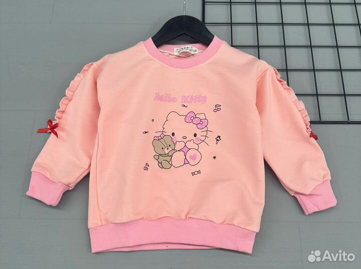 Детская толстовка для девочки, 80-98