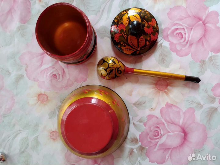 Хохлома. Рог.шкатулка