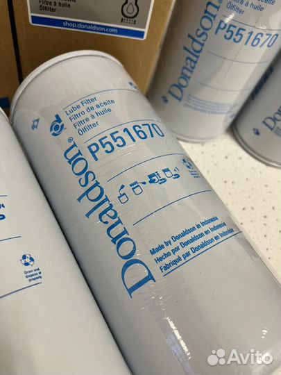 P551670-P550777 Фильтр масляный donaldson Europe