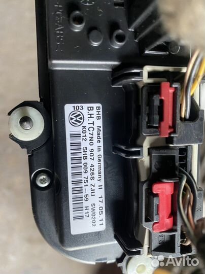 Блок климатконтроля VAG 7N0907426S
