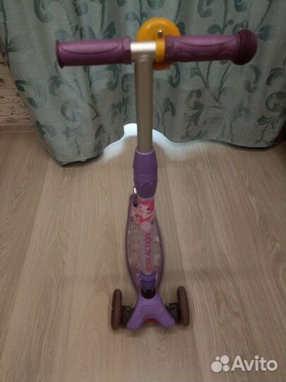 Самокат детский трехколесный бу