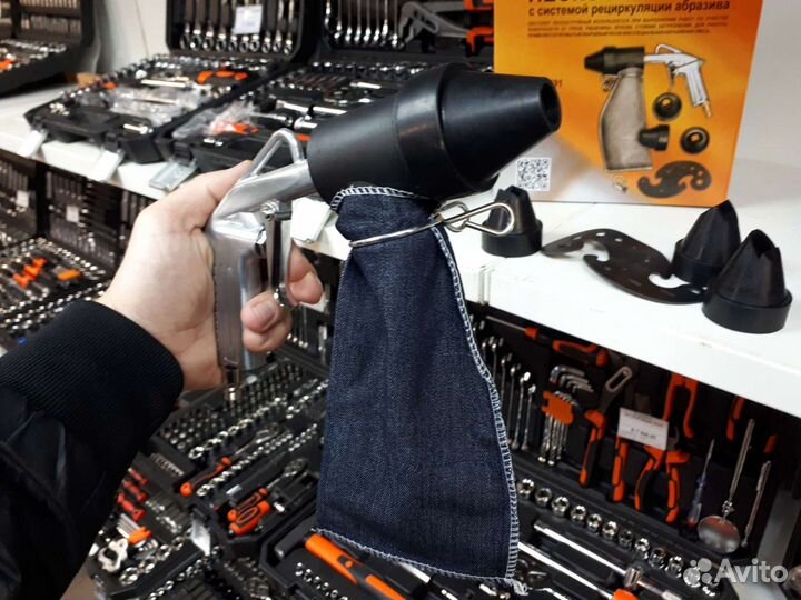 Пистолет пескоструйный Русский Мастер