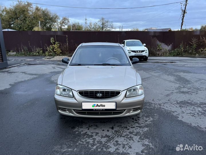 Hyundai Accent 1.5 МТ, 2005, 176 000 км