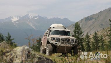 Силовой бампер передний Toyota FJ cruiser (Серия Р