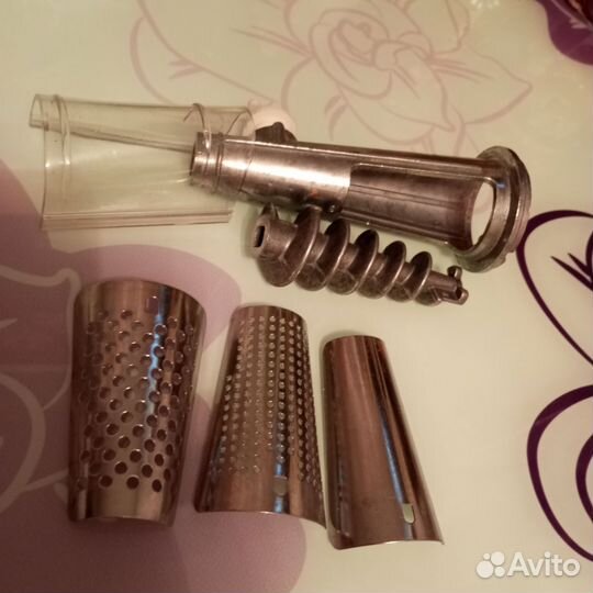 Насадка к мясорубке Аксион для сока