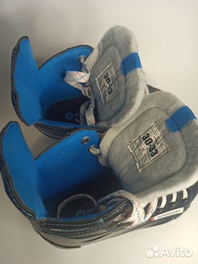 Коньки детские раздвижные 30 33