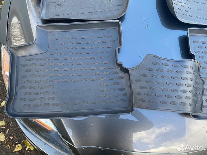 Коврики резиновые mazda 3