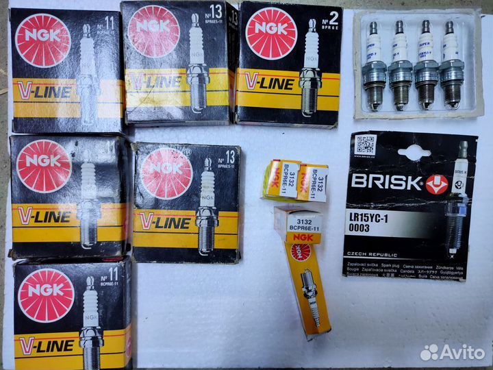 Комплекты свечей зажигания для ваз, б/у