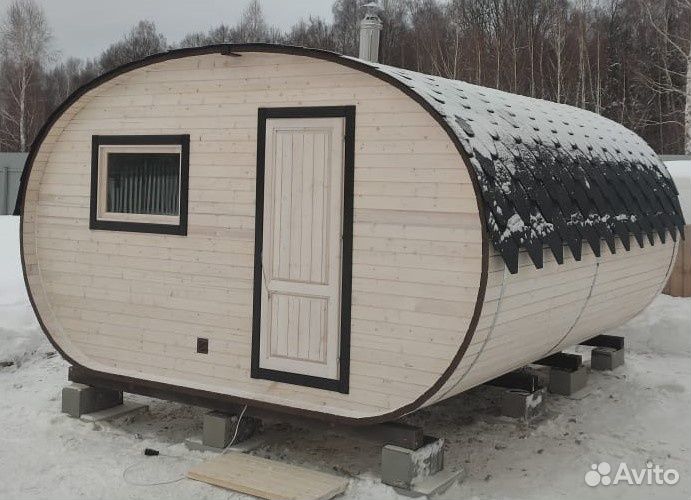 Баня бочка