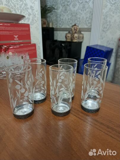 Хрустальные рюмки СССР 30 шт