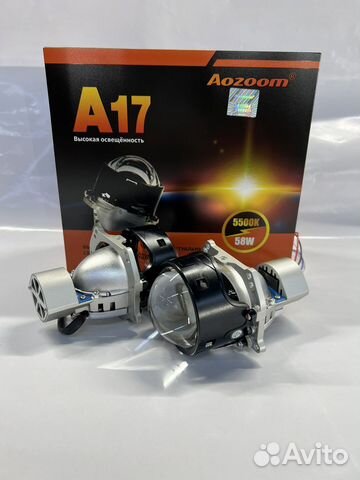 Светодиодные Билэд линзы Aozoom A17 2022 купить в Москве Aozoom ...