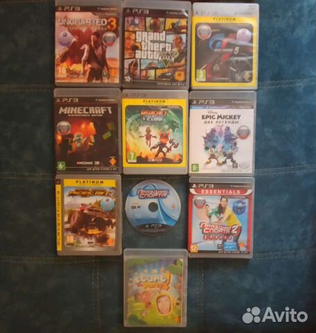 Диски на ps3