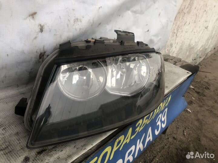 Дефекты естьЛев.Руль Фара левая Audi A3 8P 2003-05