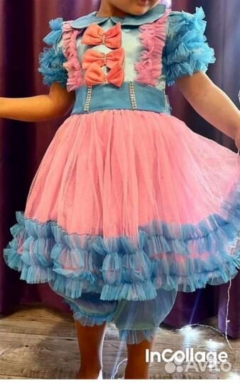 Новогодний костюм, платье