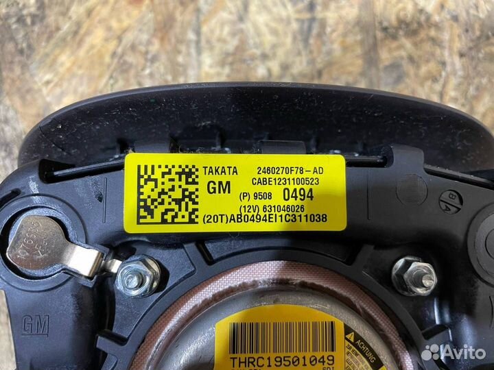 Подушка безопасности водителя Opel Mokka 2012