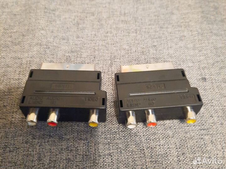 Аудио-переходник scart на 3-RCA