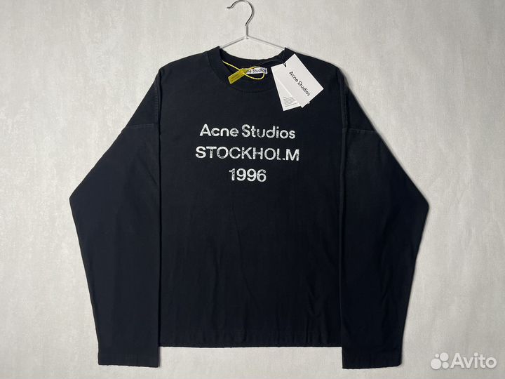 Лонгслив Acne Studios чёрный