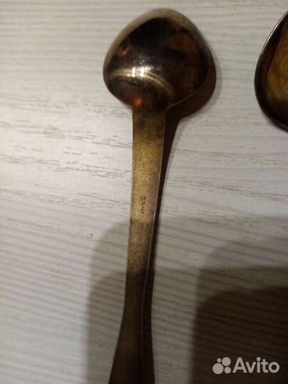 Чайные ложки мельхиор СССР