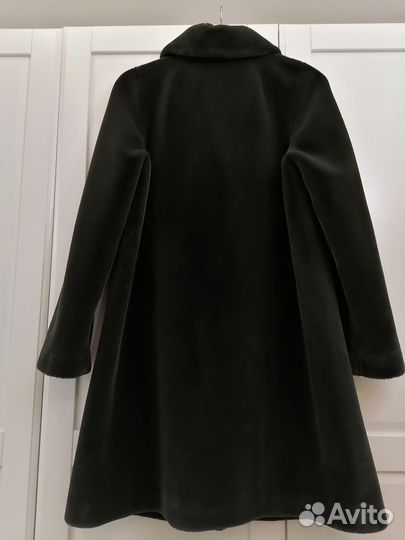 Шуба из эко-меха под норку Alef