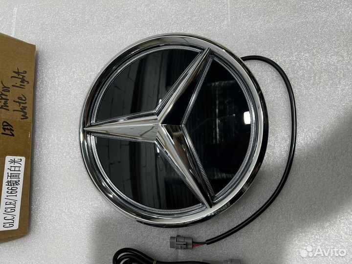 LED эмблема Mercedes GLE GLS w166