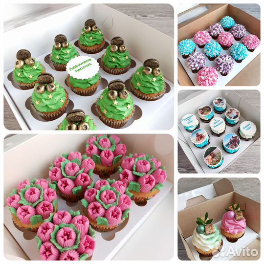 Торты, бенто торты, капкейки, трайфлы