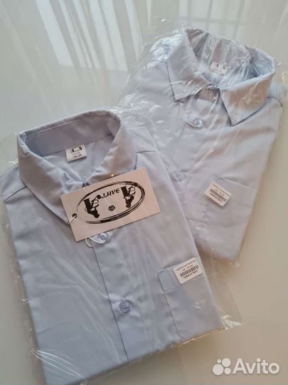 Рубашка школьная 140