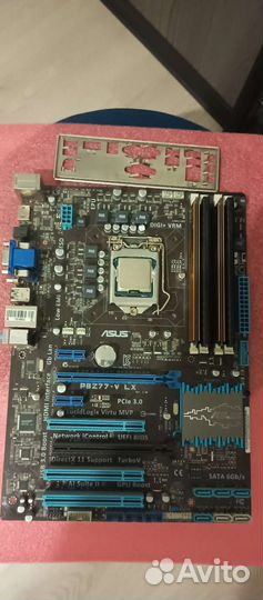 Материнская плата с процессором i5