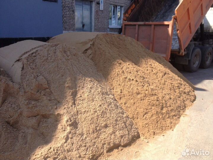 Песок щебень гравий пгс с доставкой