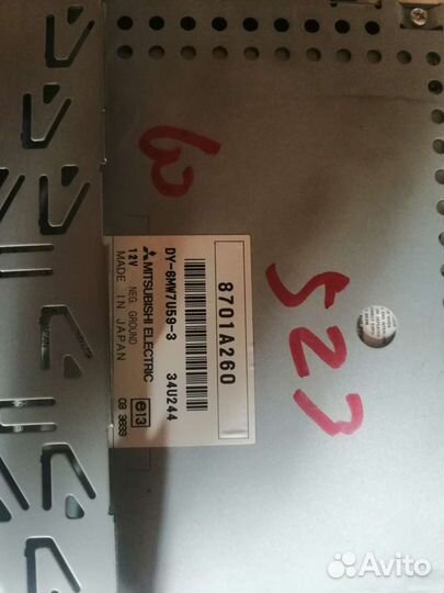 Штатная магнитола Mitsubishi outlander xl