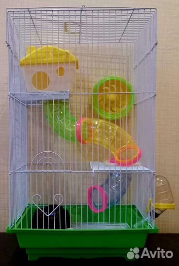 Клетка 3 этажа с лабиринтами