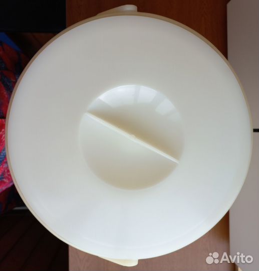 Ведро пластиковое с крышкой 10л