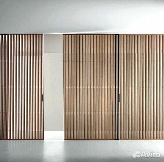 Межкомнатная перегородка из реек