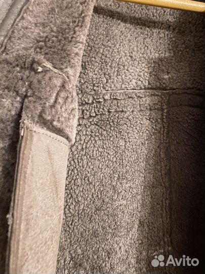 Мужская дубленка 46 размер