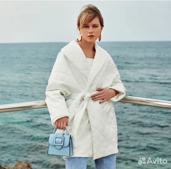 Стеганое пальто